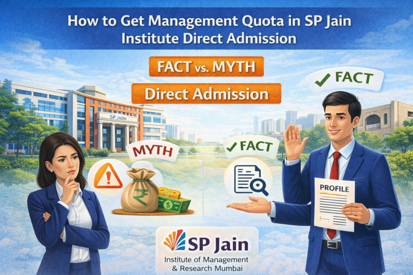 How to Get Management Quota in SP Jain Institute Direct Admission