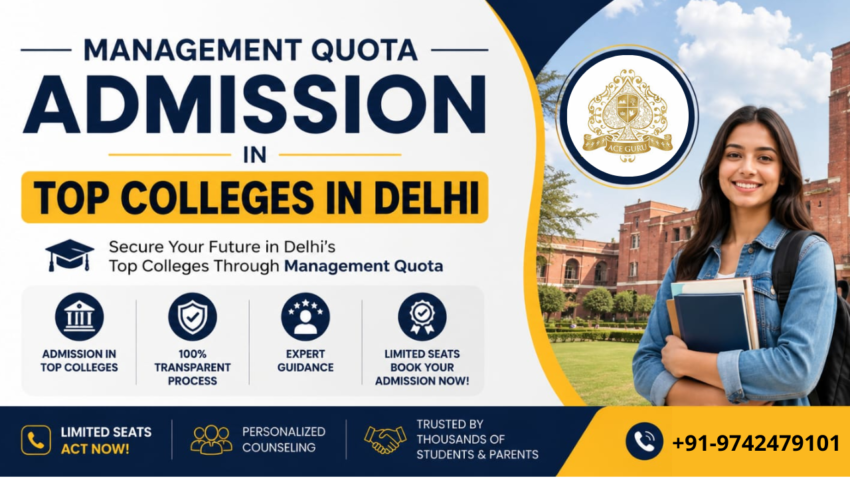 Management Quota Admission MBA in Top Colleges Delhi