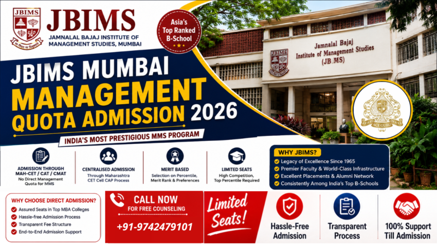 JBIMS Mumbai Management Quota Admission
