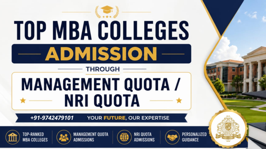 Top MBA Colleges Admission through Management Quota/NRI