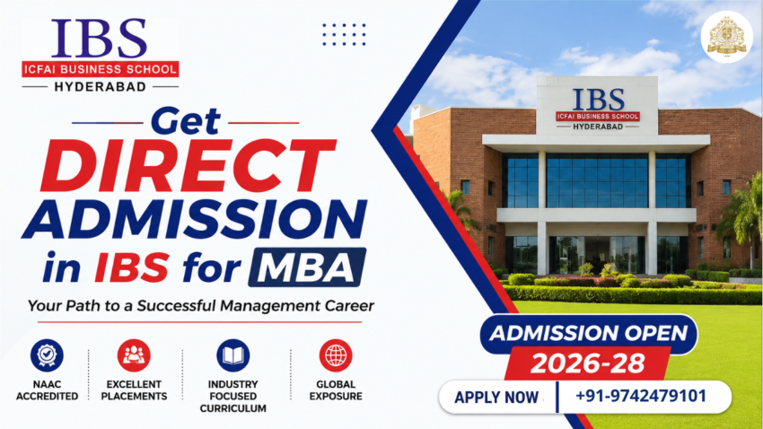 How to Get Direct Admission in IBS for MBA?