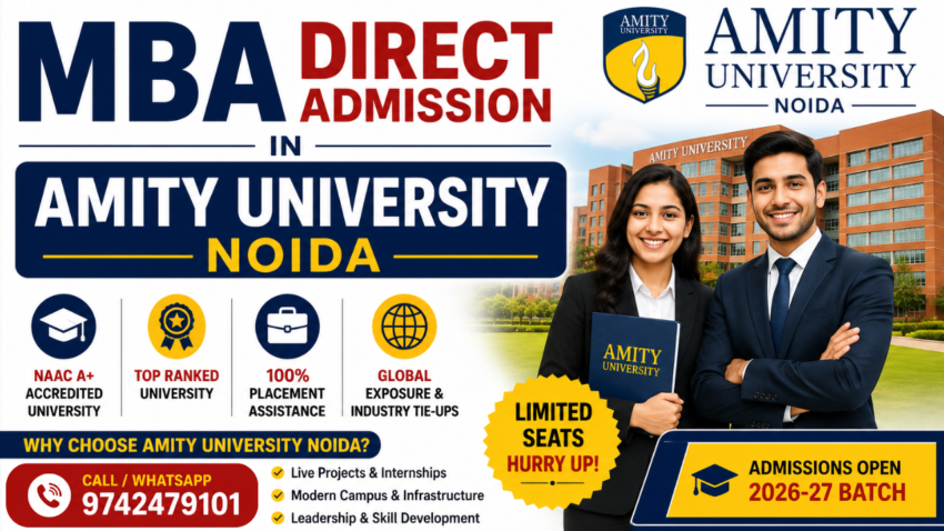 MBA Direct Admission in Amity University Noida