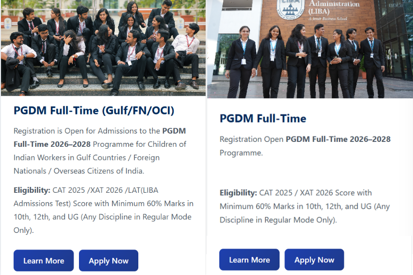 Loyola Institute of Business Administration Direct Admission.