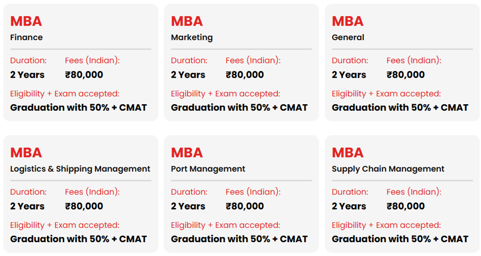 2026 MBA Direct Admission in BK School of Management.