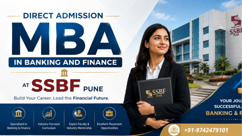 Direct Admission MBA in Banking and Finance in SSBF Pune